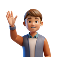 wonderful creative Student Raising Hand in Class Front View Transparent high resolution png