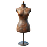 serene abstract Tailor's Dummy Front View Isolated authentic png