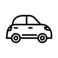 Car icon in line style. Perfect for website mobile app presentation. Suitable for any user interface and user experience vector