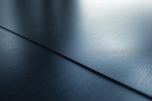 Close-up of a sleek, textured surface showcasing subtle reflections and a modern aesthetic. photo