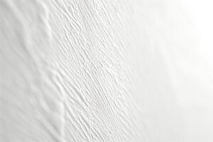 Abstract close-up of textured white wall showcasing fine lines and patterns. photo