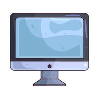 illustration of a computer vector