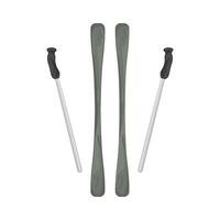 Illustration of Skis vector
