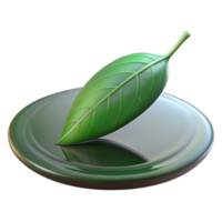 elegant classic A single leaf floating on a still pond, minimalist photography, reflective surface high quality png