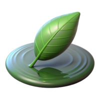 extraordinary minimalist A single leaf floating on a still pond, minimalist photography, reflective surface original png