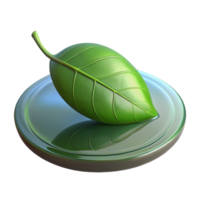 wonderful classic A single leaf floating on a still pond, minimalist photography, reflective surface high resolution png
