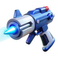 magnificent rustic A futuristic weapon firing a beam of energy, glowing blue and white, dynamic lighting, science fiction illustration style high resolution png