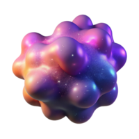 beautiful contemporary A digital rendering of a nebula, astrophysics visualization, vibrant colors original png