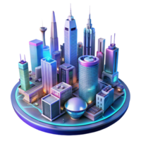 wonderful vintage A futuristic megacity with towering skyscrapers and flying vehicles, neon lights, cyberpunk, detailed png