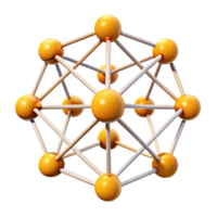 impressive abstract A network of interconnected nodes pulsating with energy, complex geometric patterns, dark background, data visualization style genuine png