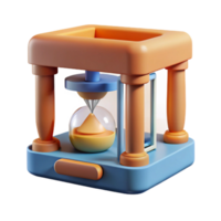 magnificent modern A 3D printer creating a complex object, layer by layer, time-lapse photography style original png