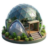 stunning artistic A skyscraper made of living plants, vertical gardens, sustainable design, bright sunlight, futuristic architecture premium png