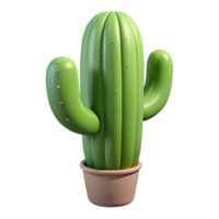 wonderful artistic A solitary cactus standing tall in a vast desert landscape, lit by the harsh midday sun, in a minimalist, graphic style exclusive png
