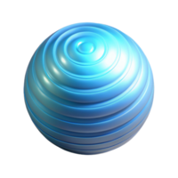 magnificent artistic A single, luminous orb emitting waves of energy, visualized as concentric circles, under a soft, ambient glow professional png