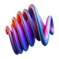 impressive classic An abstract representation of sound waves, using vibrant, undulating lines, with a dynamic composition and a futuristic style exclusive png