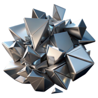 dramatic creative A chaotic jumble of broken mirrors, reflecting fragmented images of a distorted reality, under harsh, contrasting lighting authentic png