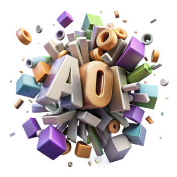 elegant kreativ en kaotisk explosion av fragmenterad text, representerar de strömma av information, med en dynamisk sammansättning och en trogen stil original- png