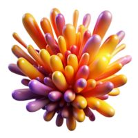 elegant traditional A dynamic field of particles, flowing and colliding in a spectrum of warm colors, illuminated by a bright, directional light, abstract expressionism, original png