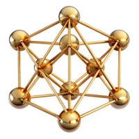 vibrant modern A network of interconnected golden wires, forming a complex, three-dimensional structure, dimly lit, Art Deco style, exclusive png