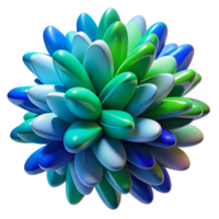 magnificent vintage A chaotic arrangement of overlapping brushstrokes in shades of blue and green, illuminated by a warm, diffused light, abstract impressionism, 4K png