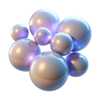 wonderful contemporary A field of floating, translucent orbs, emitting a soft, internal glow, illuminated by a subtle, ambient light, ethereal style, genuine png
