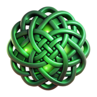 wonderful rustic An intricate pattern of interwoven Celtic knots, glowing with an otherworldly green light, under a dramatic chiaroscuro lighting authentic png
