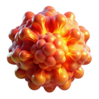 magnificent creative An abstract representation of a supernova explosion, composed of swirling clouds of gas and dust, in vibrant hues of red and orange, under a bright, intense lighting original png