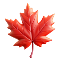 beautiful vintage A single, vibrant red maple leaf falling against a backdrop of a twilight sky, volumetric lighting, photorealistic style high resolution png