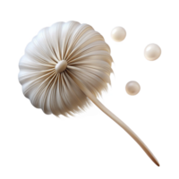 extraordinary artistic A single dandelion seed floating in the wind, soft backlighting, ethereal style genuine png