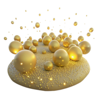 elegant creative A field of randomly scattered, glowing particles, resembling fireflies, magical and enchanting 4K png