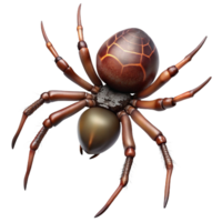 magnificent artistic A close-up of a spider spinning a web, intricate details and delicate threads, macro photography authentic png