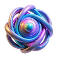 elegant contemporary A quantum computer core pulsating with energy, swirling colors and light patterns, abstract and dynamic style original png