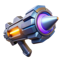 impressive rustic A futuristic weapon with glowing energy core, sleek and dangerous design, dramatic lighting professional png