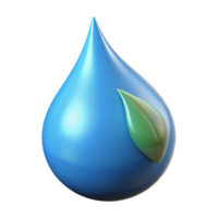 extraordinary classic A single raindrop falling on a leaf, macro photography, realistic, close-up high quality png