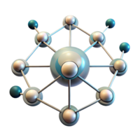 impressive abstract A network of interconnected circuits pulsing with light, complex and intricate lighting, data visualization style exclusive png