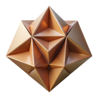 wonderful modern A kaleidoscope of overlapping triangles in muted earth tones, lit by a warm, directional light, minimalist style original png