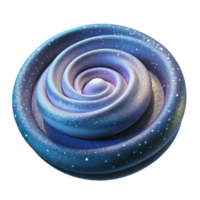 stunning rustic A field of softly glowing particles forming a spiral galaxy, dimly lit, cosmic style authentic png