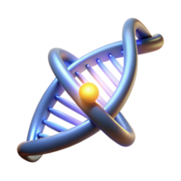 stunning minimalist A DNA strand, glowing with an internal light, dark background, microscopic detail high resolution png