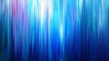 An ethereal abstract background showcases radiant streams of blue and purple, creating a captivating play of light and color. photo