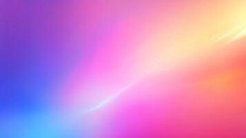 A gradient of radiant hues softly blends, creating a dreamy, ethereal atmosphere. A subtle luminosity dances across the surface. photo