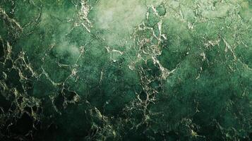 Striking green stone featuring naturally occurring textures and patterns, creating a dynamic and visually engaging surface. photo