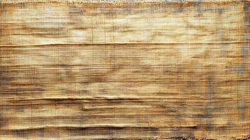 Abstract woven texture of fibers, displaying a rustic charm. Detailed lines and muted tones create a sense of raw, natural appeal. photo