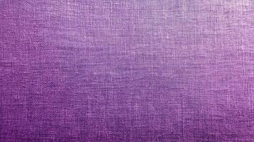 A captivating close-up of woven material, displaying a consistent pattern in shades of purple. Ideal for textiles and backgrounds. photo