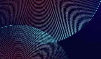 A futuristic digital background featuring a large, glowing circular pattern with fine concentric lines, abstract background. vector
