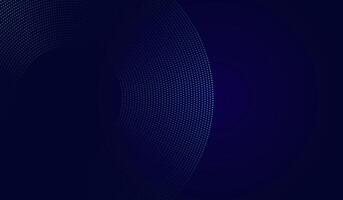 Abstract circles of dots, half tome styles in blue modern shapes with dark blue, dark blue circle on background, the technology abstract dark blue lines dynamic design. vector