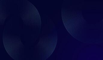 An Abstract circles of dots, half tome styles in blue modern shapes with dark blue, pink half circle on background, the technology abstract dark blue lines dynamic design. vector