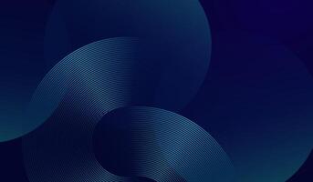 Abstract background with glowing concentric circles, and a A futuristic overlapping curved shapes . The deep blue tones and neon highlights create a high-tech vector