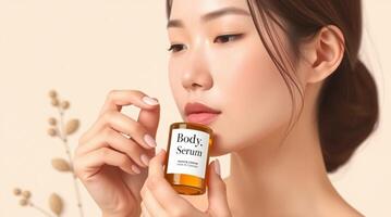 Elevate your routine with a modern body serum photo