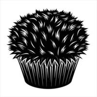 Cupcake Minimalist and Simple vector