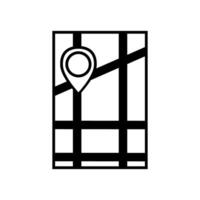 GPS icon. Map navigation route route and direction theme. Isolated design. illustration vector